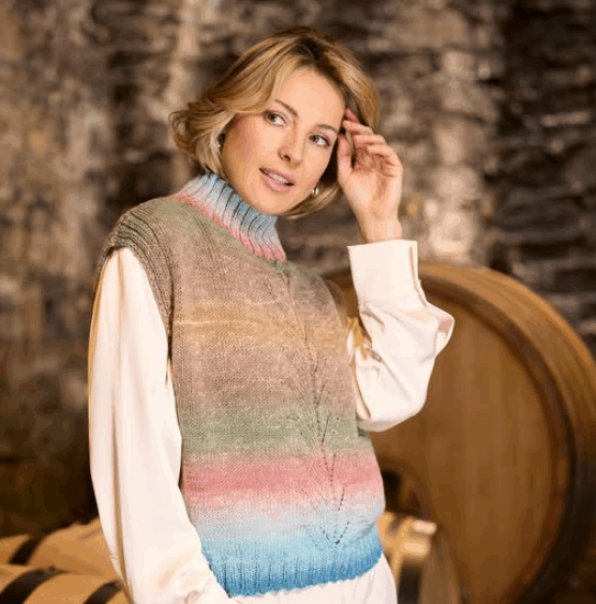 1-2-3 Ideen Merino gestrickt – 100 % reine Merinowolle